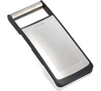 Leifheit Râpe de cuisine ProLine, Râpe manuelle pour un râpage fin des aliments, Râpe universelle pour fruits, légumes, fromage, etc., Râpe à légumes coupe fine avec surface de râpage incurvée