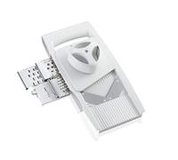 Leifheit Râpe universelle 4 + 1 ComfortLine, râpe à légumes avec 5 grilles interchangeables, mandoline cuisine polyvalente en acier inoxydable