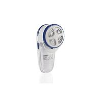 Leifheit Rasoir anti-peluches, Rasoir électrique idéal pour retirer peluches et bouloches sur les textiles, Rasoir anti bouloche sans fil livré avec piles et brosse de nettoyage