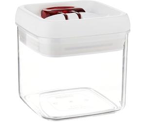 Leifheit Récipient fraîcheur Fresh & Easy 400ml rectangulaire, Récipient en plastique avec couvercle hermétique, Boîte de conservation d’une contenance de 400 ml