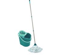 Leifheit Set De Mop À Franges 3 Pièces Avec Seau Nettoyeur De Sol