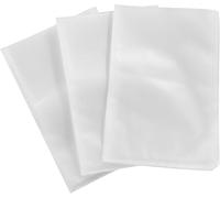 Leifheit Sacs sous vide 20x30cm, 50 sachets sous vide pour la conservation et la congélation, sacs sans BPA, résistants à l'ébullition, adaptés pour sous vide et micro-ondes, 56 étiquettes incluses