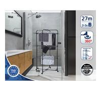 Leifheit Séchoir à Linge Étendoir Sèche-linge Balcon Salle de Bain Maison vidaXL