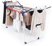 Leifheit Séchoir à linge Pegasus 180 Solid – sur pied, grande surface, inoxydable