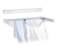 Leifheit Séchoir mural Telegant 30 Protect 5 barres de 60 cm 3 mètres de séchage blanc