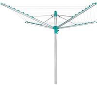 Leifheit 85285 Séchoir jardin parapluie Linomatic 400 Easy - 40 mètres avec sytème Easy-Lift, rétractation automatique des fils