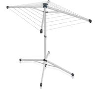 Leifheit Séchoir Parapluie sur Pied LinoPop-Up 140, étendoir à Linge Pratique, Compact & léger, sèche Linge avec Longueur d'étendage de 14 mètres