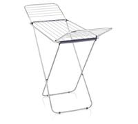 Leifheit Séchoir sur pied Classic Siena 180 Easy Aluminium, étendoir à linge pour intérieur & extérieur, sèche linge ultra-léger, longueur d'étendage 18 m