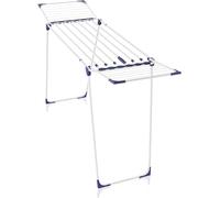 Leifheit Séchoir sur pied Classic Solid 230 Extendable, étendoir à linge pour longues pièces de linge, sèche linge avec longueur d'étendage de 23 m