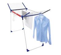 Leifheit Séchoir sur pied Pegasus 200 Solid 81520 étendoir à linge avec cintres et supports petit linge séchoir à linge 20 m