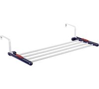 Leifheit Séchoir suspendu Quartett 20, séchoir à linge pour porte, radiateur, balcon, etc., étendoir suspendu avec longueur d'étendage de 2 m