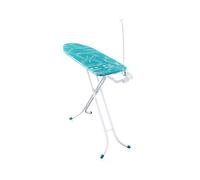 Leifheit Table à Repasser Air Board M Compact, Surface de Repassage 120 x 38 cm, Housse Thermo Reflect, Table à Repasser Pliable, Hauteur Jusqu’à 98 cm, Plastique spécial Ultra-léger, Repose-Fer Fixe
