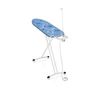 Leifheit Table à Repasser Air Board M Solid Plus NF, Table de Repassage avec Housse Thermo Reflect, Planche à Repasser Ajustable avec Repose-Fer