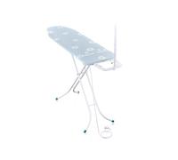 Leifheit Table à Repasser Classic M Basic Plus, Surface de Repassage 120 x 38 cm, Hauteur réglable Jusqu’à 88 cm, Repose-Fer avec Guide-Fil, Table à Repasser Pliable, Protection Contre la Rouille