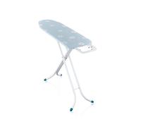 Leifheit Table à Repasser Classic M Compact, Table à Repasser Pliable | Surface de Repassage 120 x 38 cm, Hauteur réglable Jusqu’à 96 cm, Repose-Fer Fixe, châssis Stable