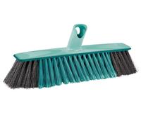 Leifheit Tête Balai multifonction Xtra Clean 30 cm, Tête de balai dotée de la technologie Click-System s’adaptant à tous les manches Leifheit, Balai en fibres synthétiques