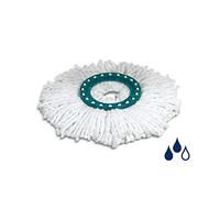 Leifheit 52095 accessoire pour éponger Tête de serpillère Turquoise, Blanc