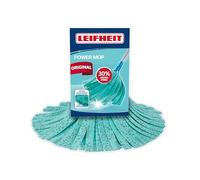 Leifheit Tête de Rechange Classic Mop Viscose Plus, mop serpillère 27 cm | Fibres viscose absorbantes, tête de balai filetage universel, Microfibre Balai Serpillière lavable à 60 °C, carrelage, PVC