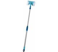 Leifheit Nettoyeur de salle de bain Flexi Pad 41700 avec manche télescopique