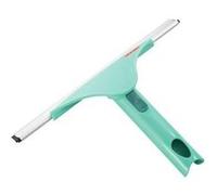 Leifheit Raclette-vitre 2-en-1 M Pro Reach, Raclette à vitre 28 cm de Largeur avec Articulation Mobile et Bord d'égouttage, accessoire nettoyage de douche pour éliminer Toute Trace d’Eau, Click-System