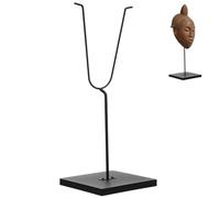 LEIFIDE Présentoir en métal en Y pour masques, expositions, figurines Ushabtis, précolombiennes, égyptiennes, romaines, grecques