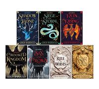 Leigh Bardugo Ensemble de collection de 7 livres (Six of Crows, Crooked Kingdom, Shadow and Bone, Siege and Storm, Ruin and Rising, King of Scars & Rule of Wolves)