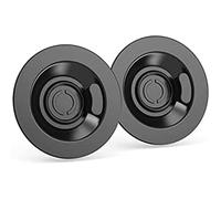 Leihao Paquet de 2 Disques de Nettoyage pour, AdaptéS à la SéRie 9 de la Machine à, Joint D'Accessoire pour Machine à de 58 Mm