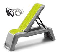 leikefitness Sit Up Bar pour le sol, appareil d'assistant assis amélioré avec rouleau de massage