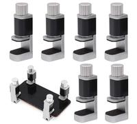 Leikurvo Lot de 6 pinces de fixation réglables en métal : pince de fixation d'écran LCD pour écran LCD outils de réparation réglables pour smartphone, ordinateur, ordinateur portable, tablette