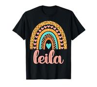 Leila T-shirt Leila Nom Anniversaire Chemise Cadeau T-Shirt
