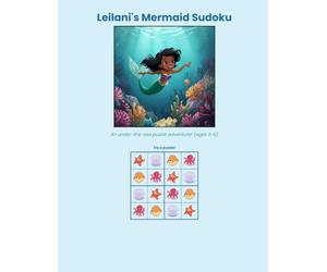 Leilani's Mermaid Sudoku: An under-the-sea puzzle adventure! (Ages 3-6)