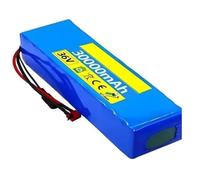 Leilaohu Batterie Lithium-ION 36 V, 30 Ah, 10S2P pour Vélos Électriques, avec Chargeur 42 V, 2 A Inclus ; Batterie Lithium De Rechange pour Trottinettes Électriques T+DC