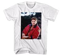 LEIMANZHE Baywatch David Hasselhoff Mens T Shirt La Beach Lifeguard TV Mitch Buchannon Size XXL