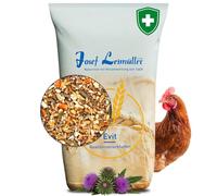 Leimüller Nourriture Premium pour Poules 25 kg avec granulés Immun Plus - Aliment pour Poules pondeuses pour Un système immunitaire Fort - Protection Efficace Contre Les acariens et Les coccidies