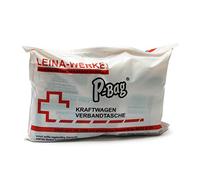 Leina 11300 Moteur Véhicule First Aid Sac p-Bag Compact, Blanc/Noir/Rouge