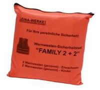 LEINA Set de 4 gilets de sécurité/gilets de signalisation G