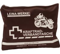 Leina 17010 de Kit de Premiers Secours pour Moto de Type II sans Velcro, Noir/Blanc