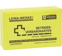 LEINA-WERKE 20004 Lot de 10 boîtes de pansement sans support mural Petit format Jaune