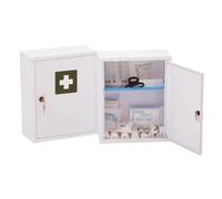 Leina-WERKE 22000 MEDISAN A Armoire de Premiers Secours Vide Blanc Perle