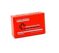 LEINA-WERKE 30006 ÖNORM V 5101 Lot de 10 boîtes de pansement Noir - blanc/rouge