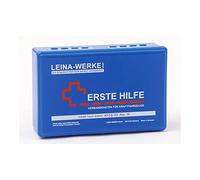 LEINA-WERKE 30010 KFG Boîte à pansements Rouge/blanc Impression, noir, 10