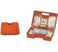 LEINA-WERKE Ref 21002 Coffret de premier secours QUICK, contenu DIN 13157, Orange