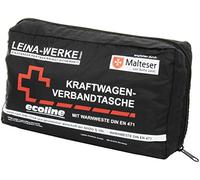 Leina Werke Trousse de Secours - 11062 Compact Ecoline avec Gilet et Velcro Noir/Rouge Blanc
