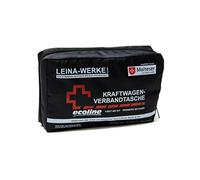 Leina Werke Trousse de Secours pour Voiture - 11013 Compact avec Velcro-Bleu/Blanc/Rouge