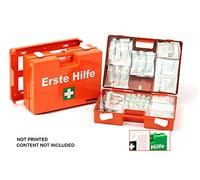 LEINAWERKE 21000 Quick Mallette de premiers secours sans impression Orange - Vendu sans contenu, 1 pièce