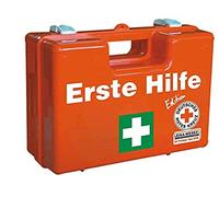 LEINAWERKE 82100 Quick Mallette de premiers secours avec contenu : DIN 13157 orange - vert/blanc/noir, 1 pièce.