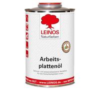 LEINOS 280 Huile de plan de travail pour l'intérieur Boîte de 1,0 l | Huile naturelle pour imprégnation des plans de travail de cuisine, surfaces de meubles et jouets pour enfants en bois |
