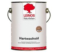LEINOS 290 Huile-cire dure, 2,5 l | Noyer | Revêtement huile-cire-résine très résistant et satiné | Idéal pour les sols en bois et les escaliers fortement sollicités