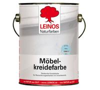 LEINOS 637 Peinture à la craie pour meubles, intérieur, 2,5 l, bleu glacé
