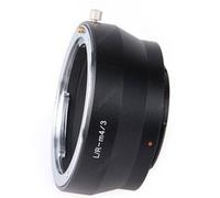 Leinox AD-M08 Bague d'adaptation pour objectifs Leica R sur boîtier Micro 4/3 Noir